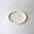 compostable bagasse plate restaurant takeaway plate